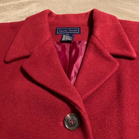 NWOT Vintage Laura Scott Blazer Jacket Size 10 - Picture 5 of 10